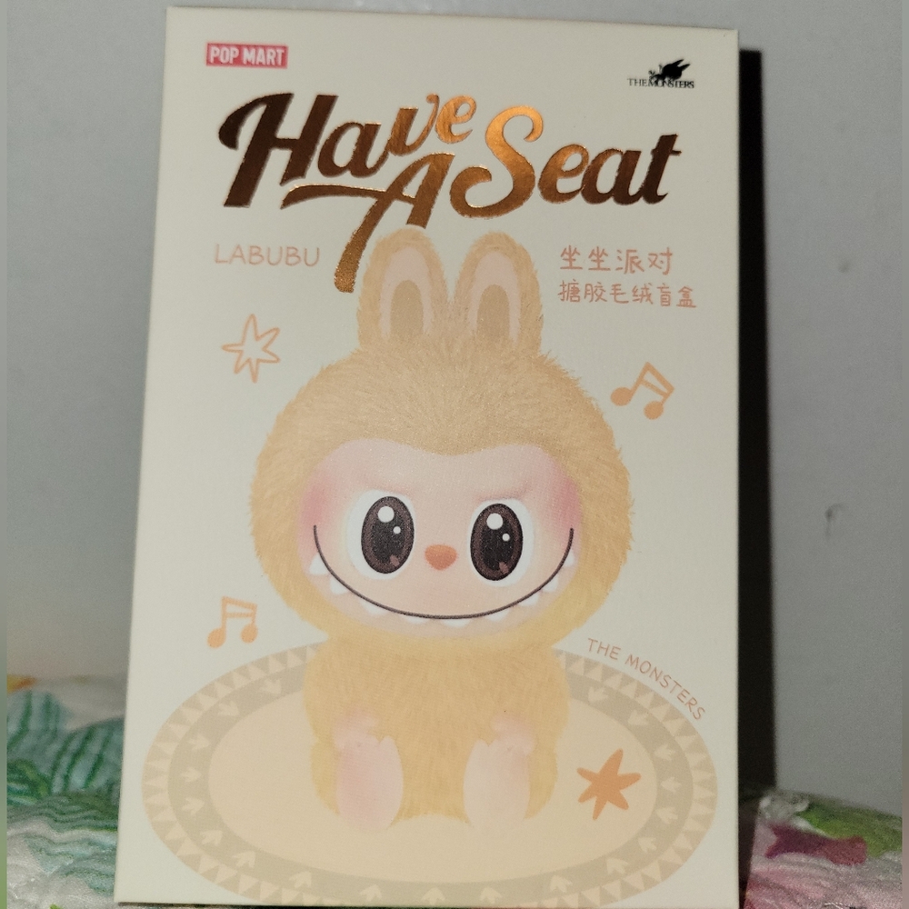Pop Mart Labubu 'Have A Seat' QUQU Figure 100% AUTHENTIC NIB